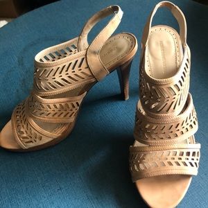 Adrienne Vittadini Open Toe Heels